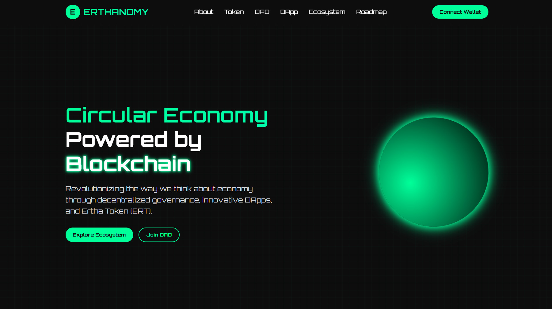 Homepage — Circular Economy Powered by Blockchain